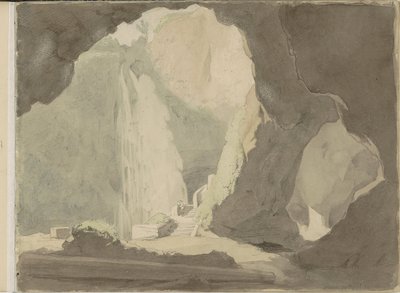 Vattenfall i Tivoli av Jacobus Everhardus Josephus van den Berg