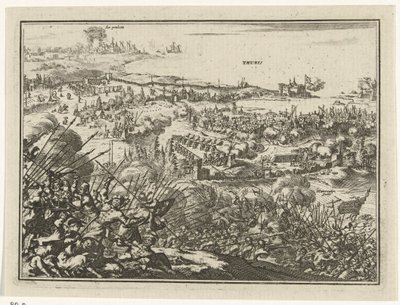 Capture of Tunis av Karel V av Jacobus Harrewijn