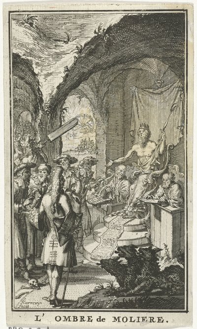 Molière inför domarna i Pluto L