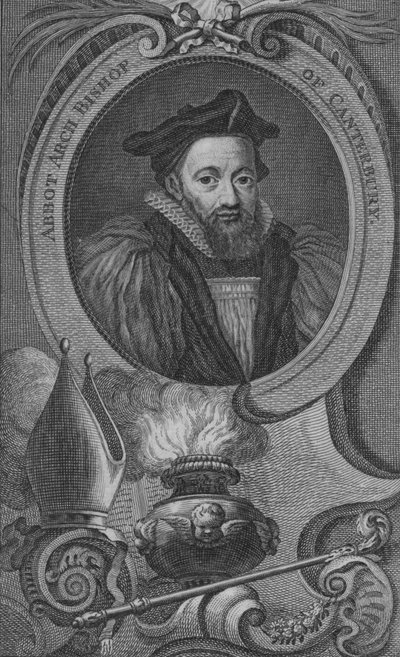 Abbot ärkebiskop av Canterbury, 1743-52 av Jacobus Houbraken