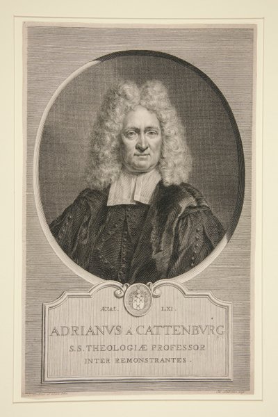 Adrianus till Cattenburg av Jacobus Houbraken