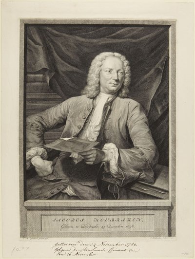 Jacob Houbraken av Jacobus Houbraken