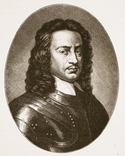 John Hampden, illustration från 