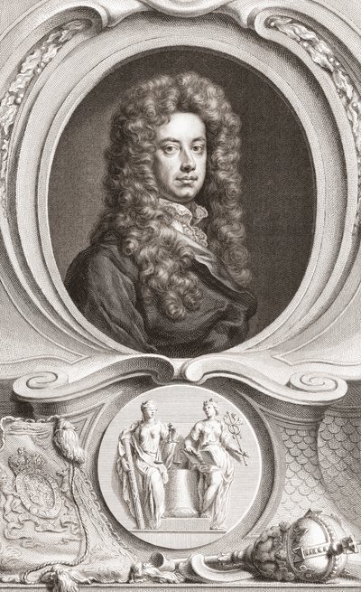 John Somers, 1:e baron Somers av Jacobus Houbraken