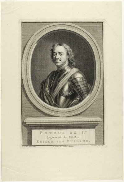 Peter I av Ryssland av Jacobus Houbraken