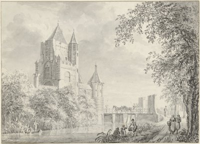 stadsporten av Jacobus Kops (attributed to)