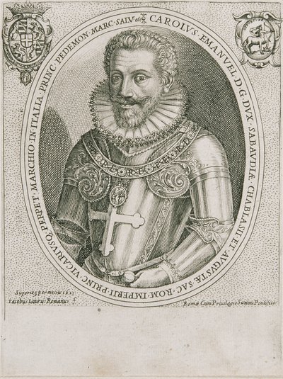 Carl Emmanuel I av Savojen av Jacobus Laurus