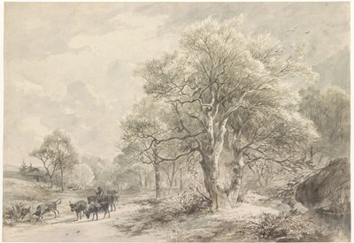 Vinterlandskap av Jacobus Pelgrom