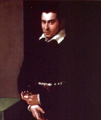 Porträtt av en medlem av familjen Scarlatti av Jacopino del Conte