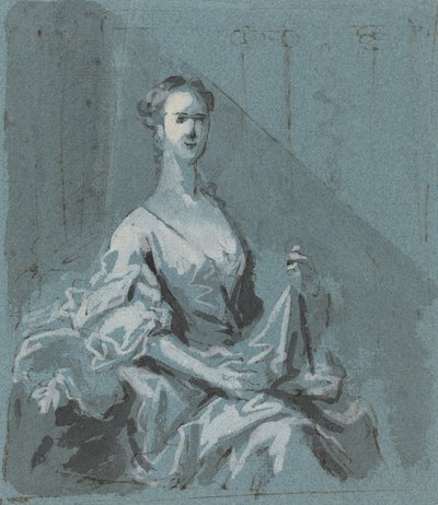 Porträtt av en dam av Jacopo Amigoni