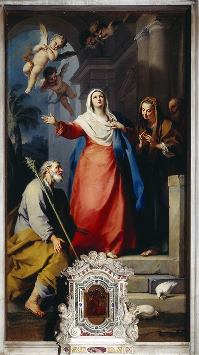 Besöket (målning av Jacopo Amigoni