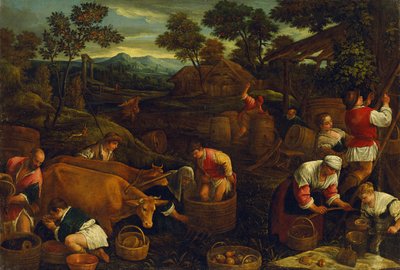 Höst av Jacopo Bassano