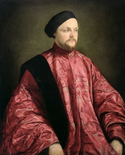 Portrait of a Venetian Senator, 1540  av Jacopo Bassano