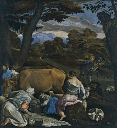 Liknelsen om såmannen av Jacopo Bassano il vecchio