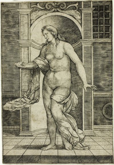 Lucretia av Jacopo Francia