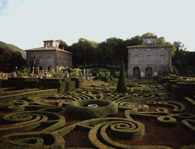 Utsikt över Villa Lante av Jacopo Vignola