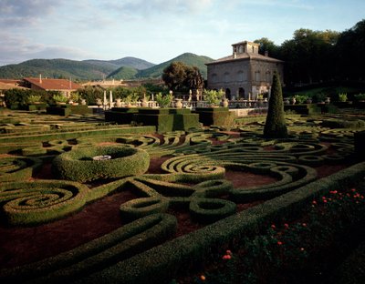 Utsikt över villa Lante av Jacopo Vignola