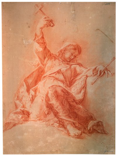 Trons allegori, 1700-talet av Jacopo Guarana