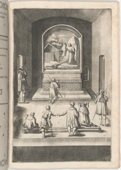 Korsets kapell [skylt L] av Jacopo Ligozzi