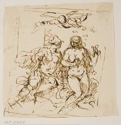 Amor, Mars och Venus av Jacopo Palma