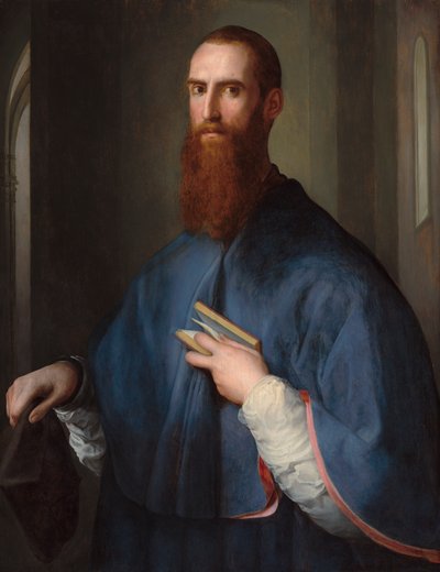 Monsignor della Casa, ca 1541-42 (olja på panel) av Jacopo Pontormo