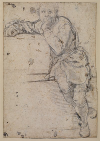 Sittande ungdom av Jacopo Pontormo