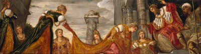 Ester före Ahasveros, 1552-55 av Jacopo Robusti Tintoretto