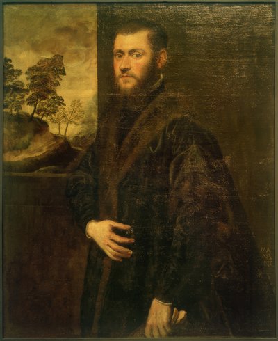 Ung adelsman av Jacopo Robusti Tintoretto