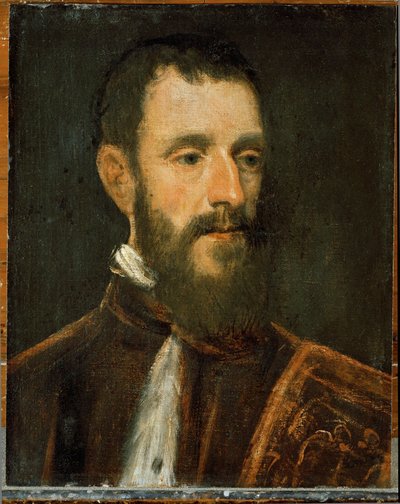 Porträtt av en prokurator (målning på duk) av Jacopo Robusti Tintoretto