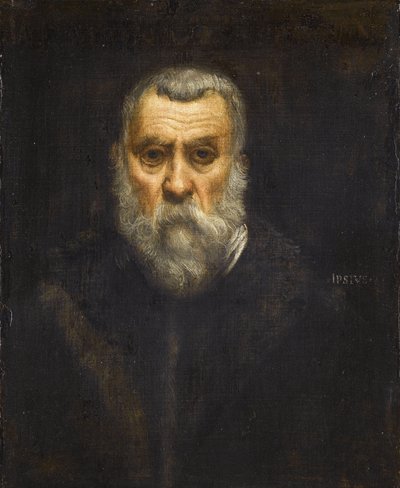 Självporträtt, 1588 av Jacopo Robusti Tintoretto