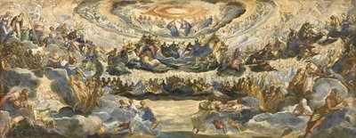Jungfruparadisets kröning av Jacopo Robusti Tintoretto