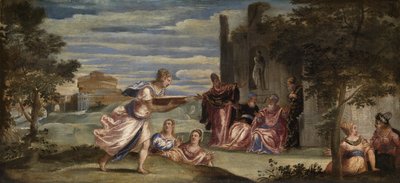 Tuccias prövning, ca 1555 (olja på duk) av Jacopo Robusti Tintoretto