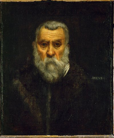 Tintoretto, självporträtt... av Jacopo Robusti Tintoretto