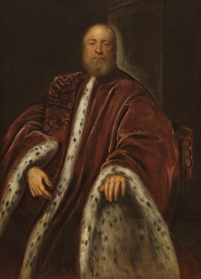 En prokurator i Sankt Markus, ca. 15751585. av Jacopo Tintoretto