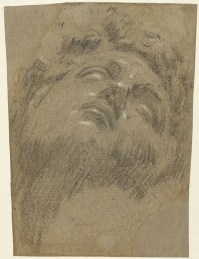 Huvud av Giuliano dei Medici av Jacopo Tintoretto