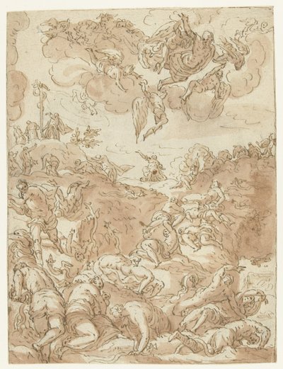 Resa kopparormen av Jacopo Tintoretto
