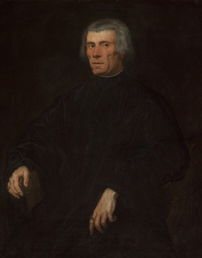 Porträtt av en man, 1550-talet. av Jacopo Robusti Tintoretto