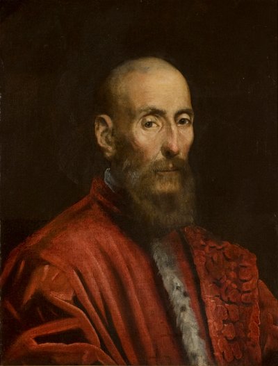 Porträtt av en senator av Jacopo Tintoretto