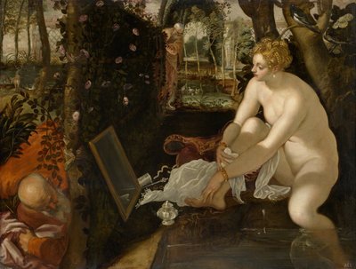 Susanna och de äldre av Jacopo Tintoretto
