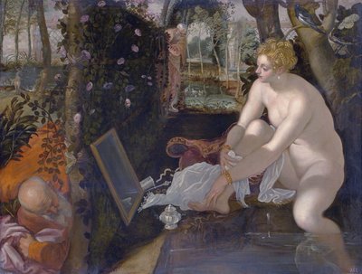 Susanna och de äldre av Jacopo Tintoretto