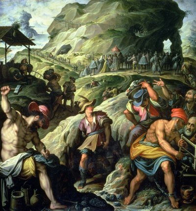 Gruvan, 1572 av Jacopo Zucchi