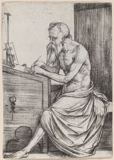 Saint Hieronymus, ca. 15011504. av Jacopo de Barbari