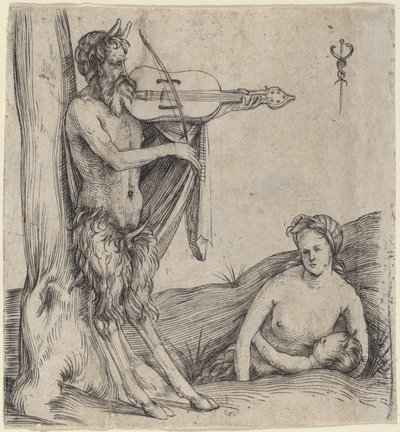 Satyrs familj, ca. 15031504. av Jacopo de Barbari