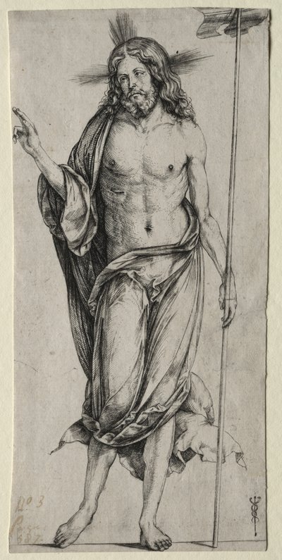Den uppståndne Kristus av Jacopo de