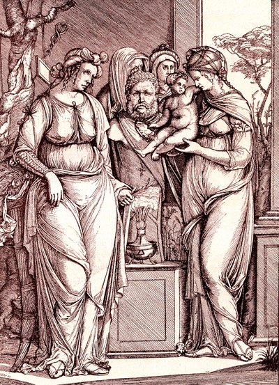 Offer till Priapus av Jacopo de