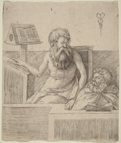 Två filosofer av Jacopo de