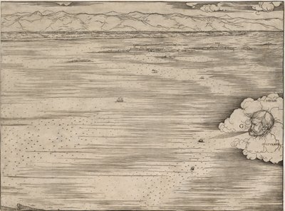 Utsikt över Venedig av Jacopo de