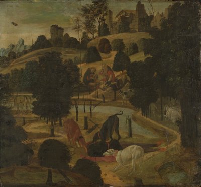 Actaeons död av Jacopo del Sellaio