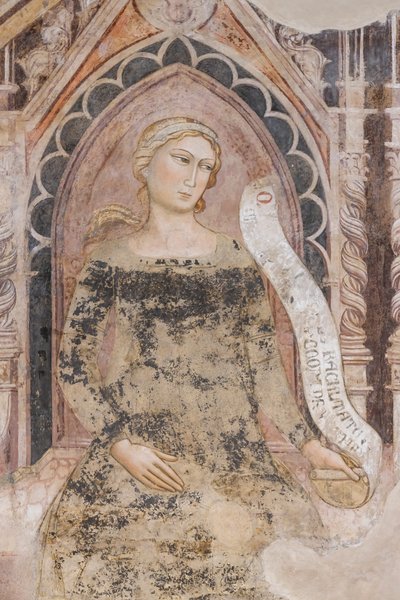 Allegori om retorik (fresk) av Jacopo di Cione