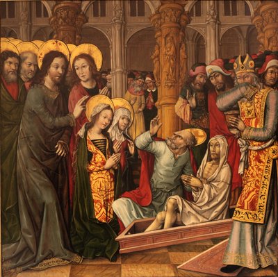 Lasarus uppståndelse av Jacquelin de Montluçon